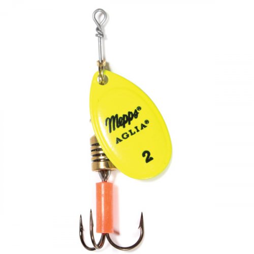 Mepps Aglia Fluoro Yellow