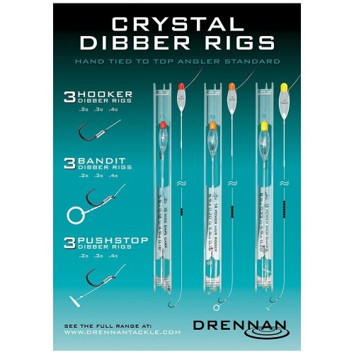 Drennan Crystal Dibber Ready Rigs