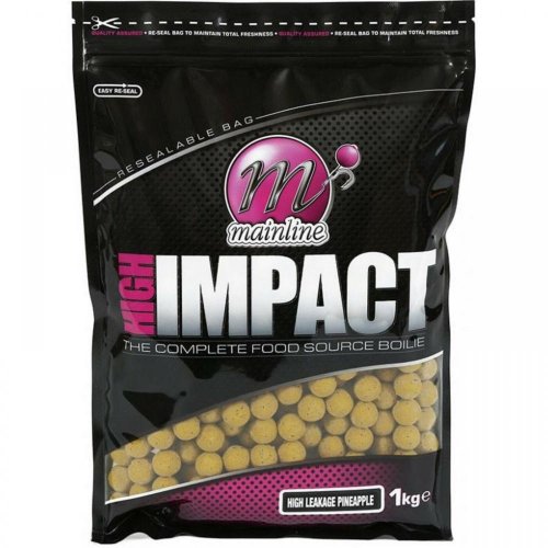 Mainline High Impact High Leakage Pineapple Boilies 1kg